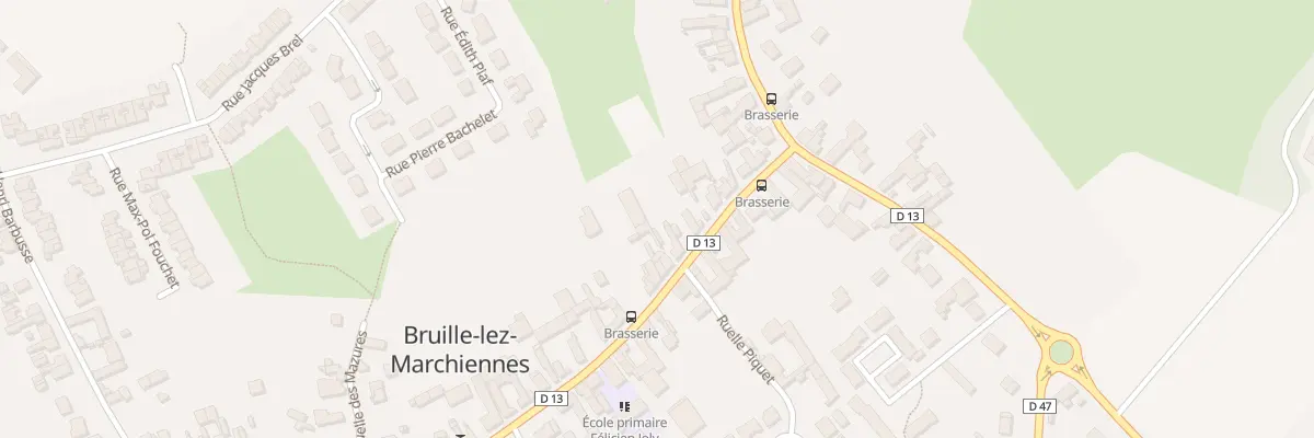 Plan du 14 Rue Roger Salengro à Bruille-lez-Marchiennes