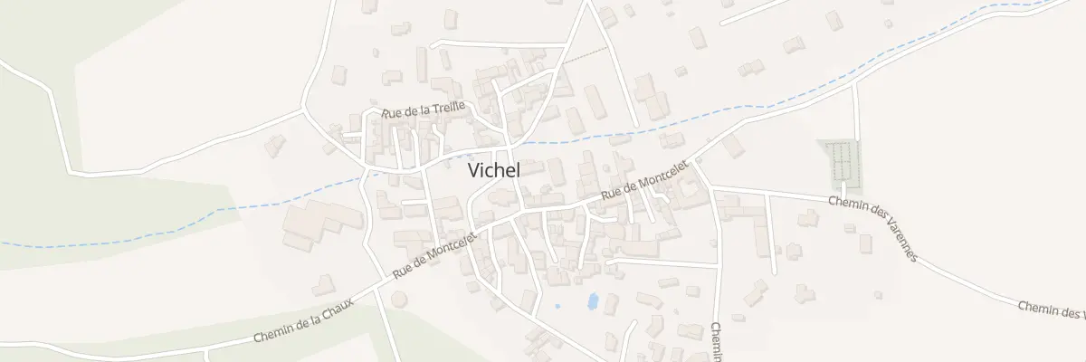 Plan du 4 Pl de l’Eglise à Vichel