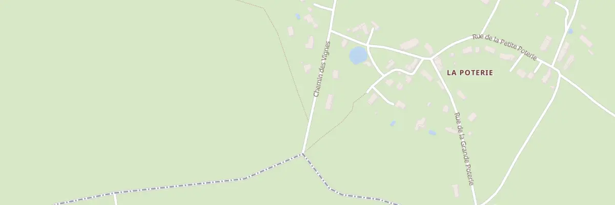 Plan du 8 Che des Vignes à Coulandon