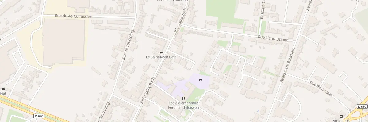 Plan du 54T All Saint-roch à Cambrai