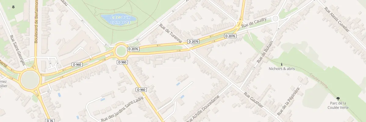 Plan du 64 Rue de Caudry à Cambrai