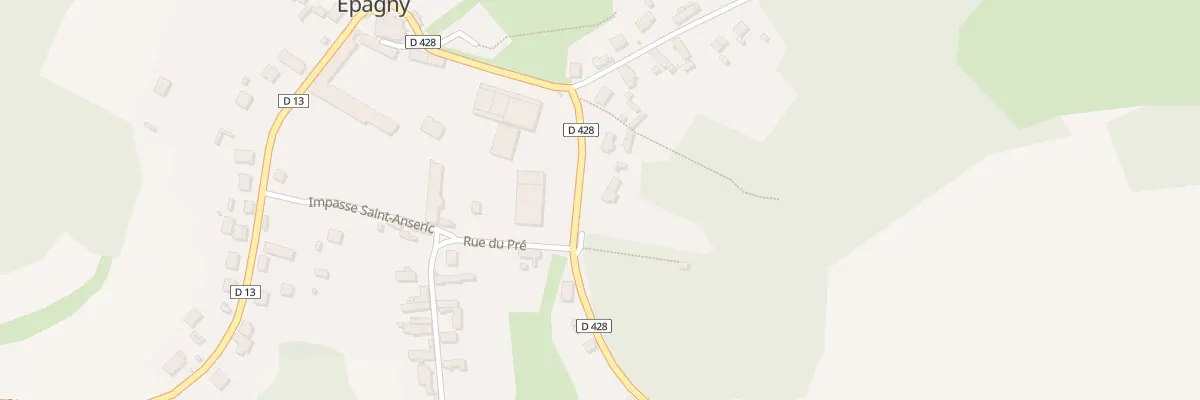 Plan du 3 Rue du Moulin à Épagny
