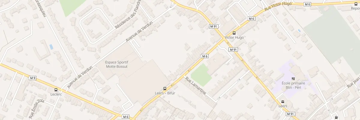 Plan du 17 Rue Victor Hugo à Leers