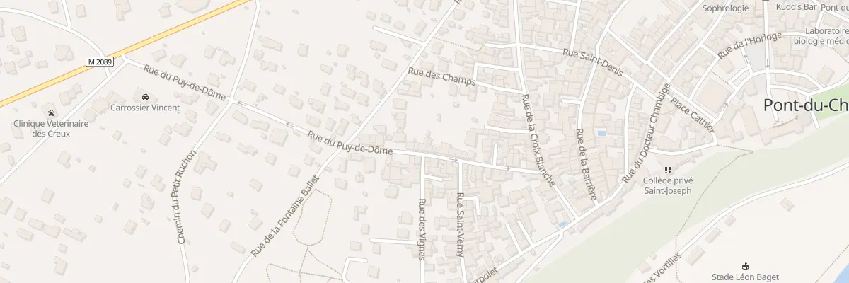 Plan du 24 Rue du Puy de Dôme à Pont-du-Château