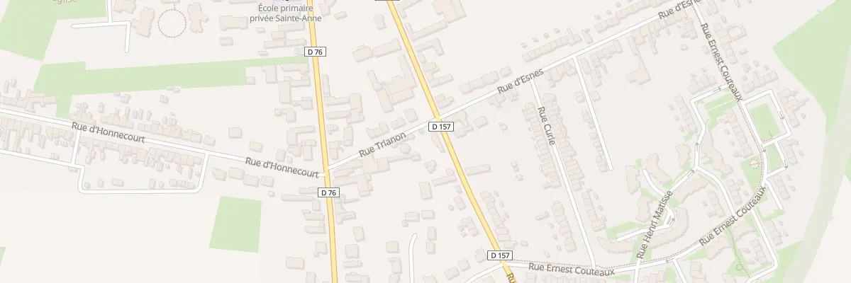 Plan du 16B Rue de Niergnies à Cambrai