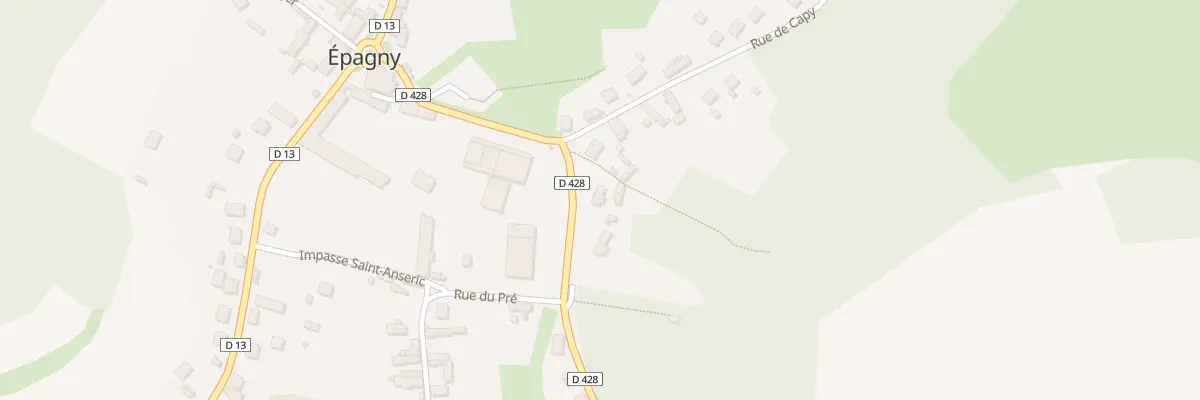 Plan du 1 Rue du Moulin à Épagny