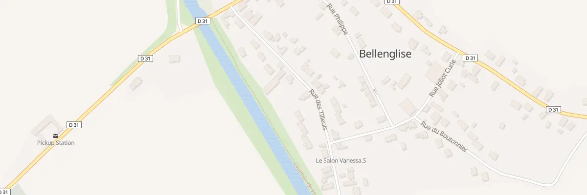 Plan du 11 Rue des Tilleuls à Bellenglise