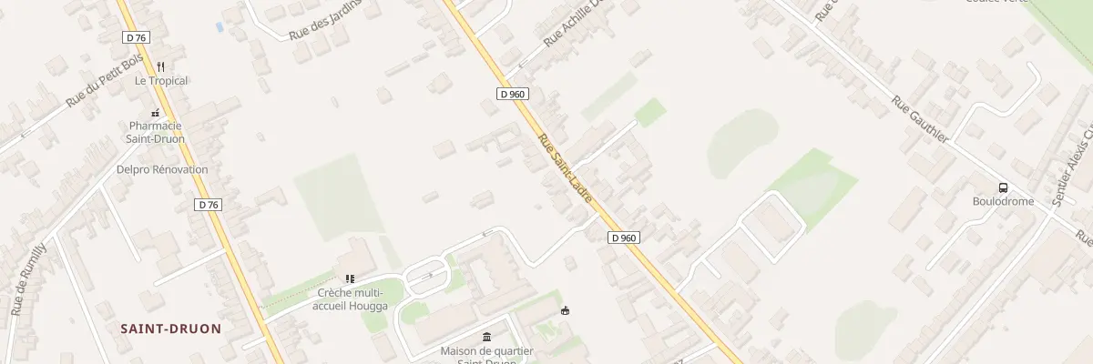 Plan du 54 Rue Saint-ladre à Cambrai