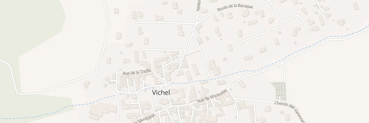 Plan du 6 Rte de la Baraque à Vichel