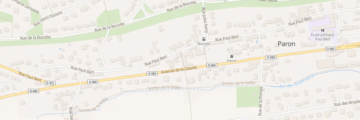 Plan du 115 Rue Paul Bert à Paron