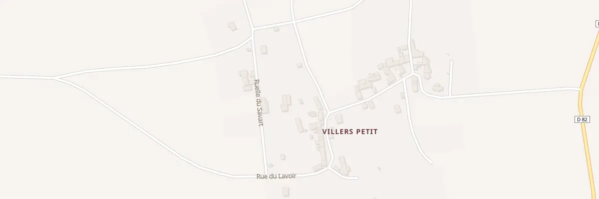 Plan du 30 Rue du Lavoir à Chouy