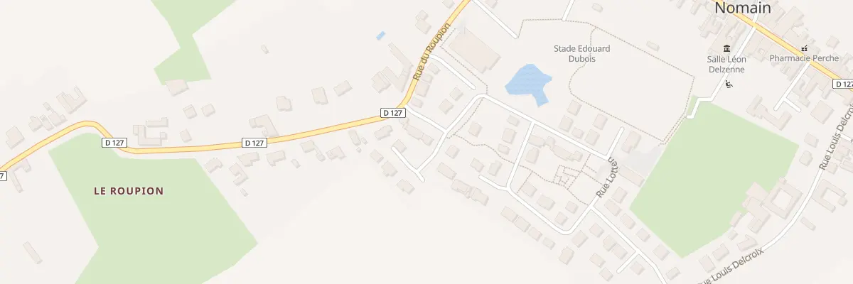 Plan du 8 Rue Lotten à Nomain