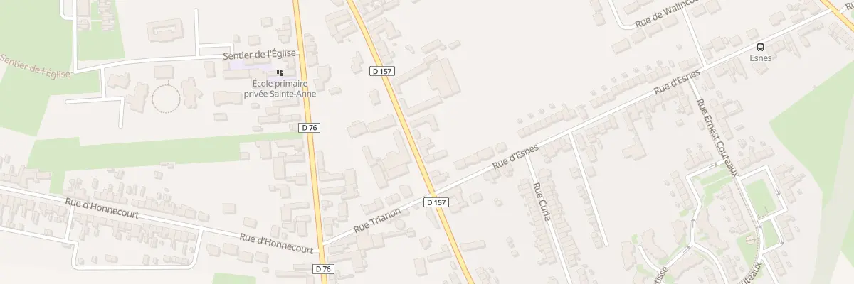 Plan du 53A Rue de Niergnies à Cambrai