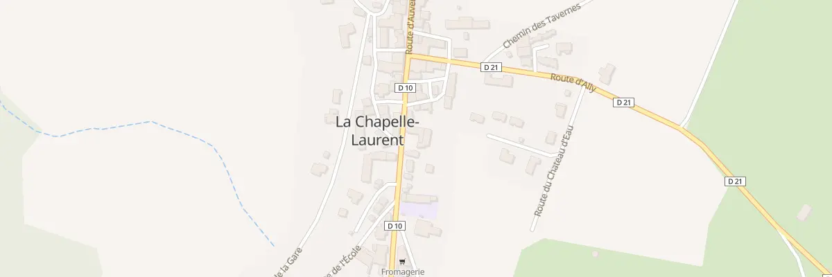 Plan du 5096 Le Bourg à La Chapelle-Laurent