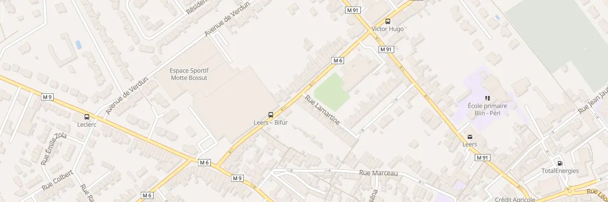 Plan du 26 Rue Victor Hugo à Leers