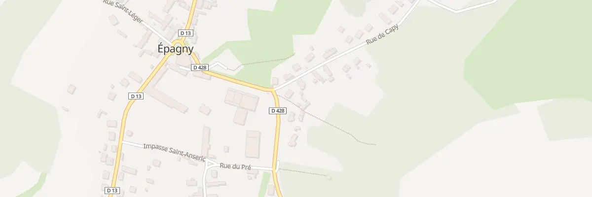Plan du 2 Rue de Capy à Épagny