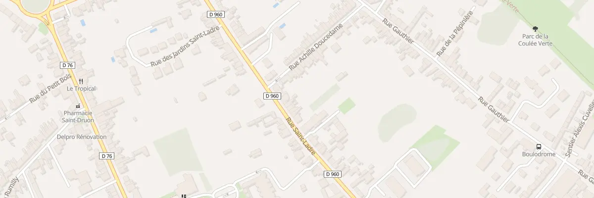 Plan du 53 Rue Saint-ladre à Cambrai