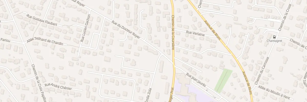 Plan du 1A Rue du Docteur Royer à Pont-du-Château