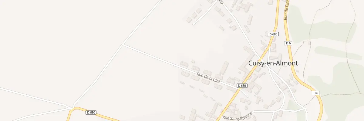 Plan du 20 Rue de la Cité à Cuisy-en-Almont