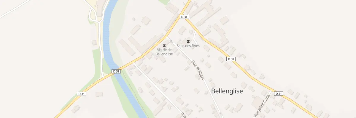 Plan du 1 Rue Philippe à Bellenglise