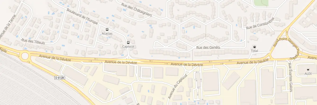 Plan du 51 Rue des Genêts à Béziers