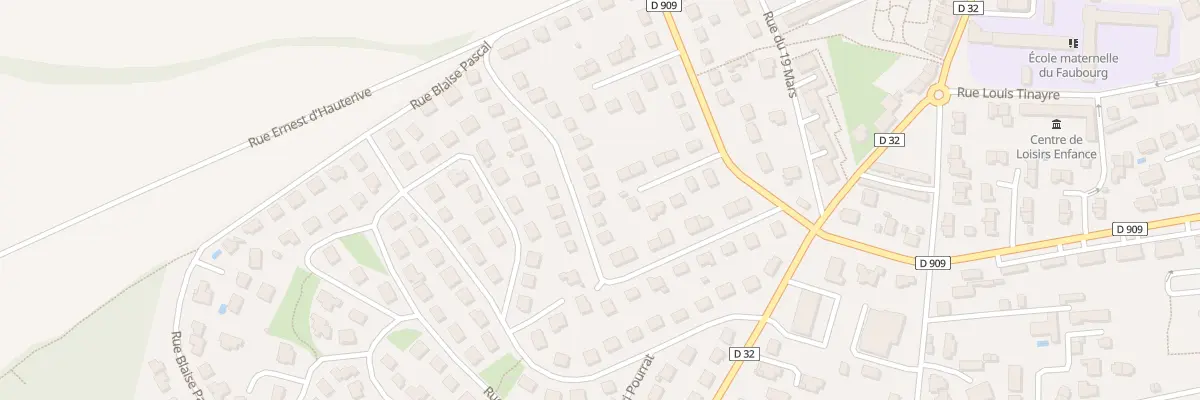 Plan du 22 Rue Docteur Gabriel Roux à Issoire