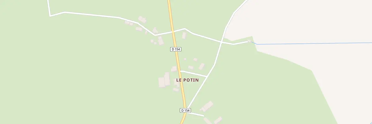 Plan du 624 Le Potin à Châteauneuf-Val-de-Bargis