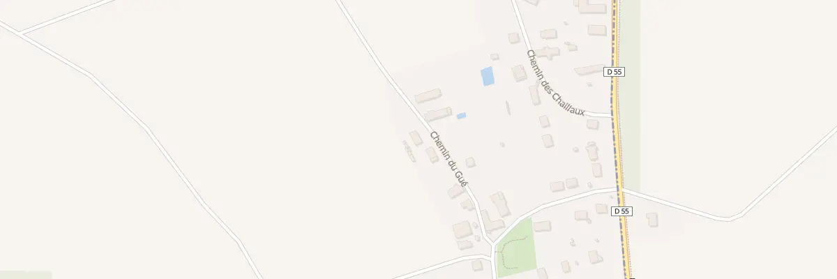 Plan du 7 Che du Gué à Bezalles