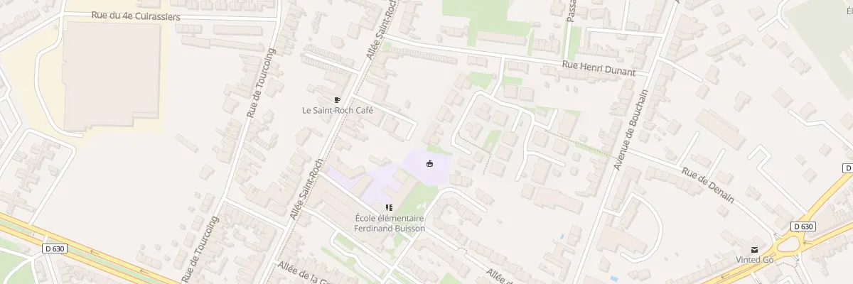 Plan du 609 Rue Henry Dunant à Cambrai