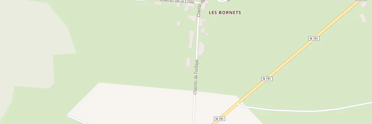 Plan du 9 Che de Fonfaye à Châteauneuf-Val-de-Bargis