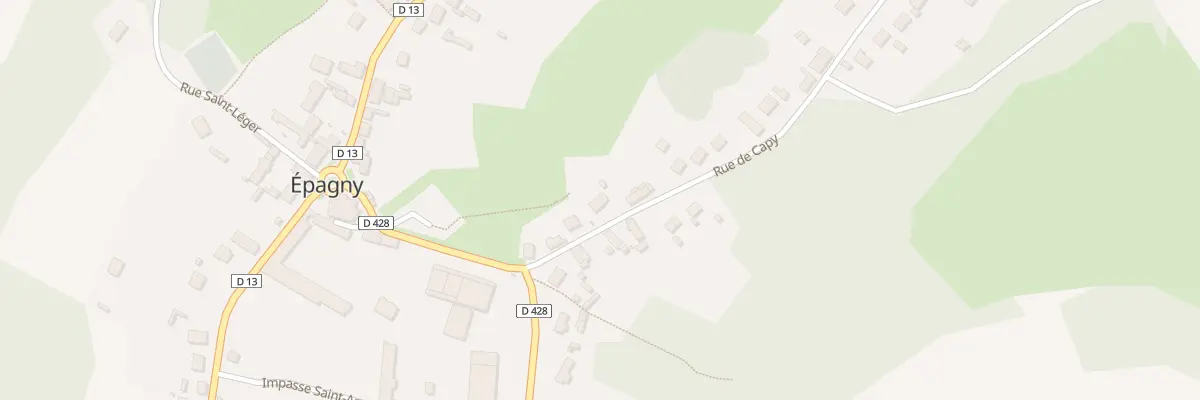 Plan du 3 Rue de Capy à Épagny