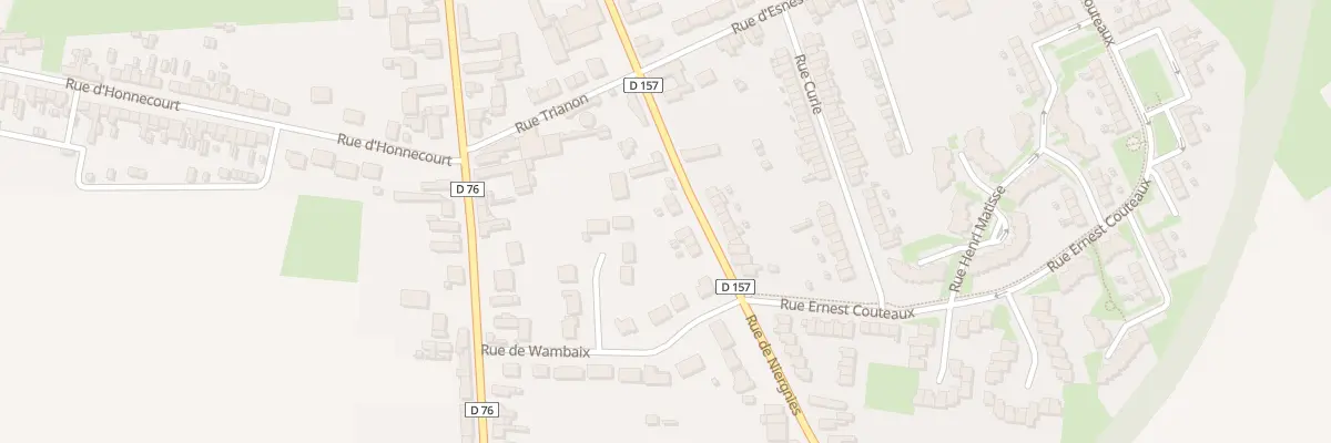 Plan du 24 Rue de Niergnies à Cambrai