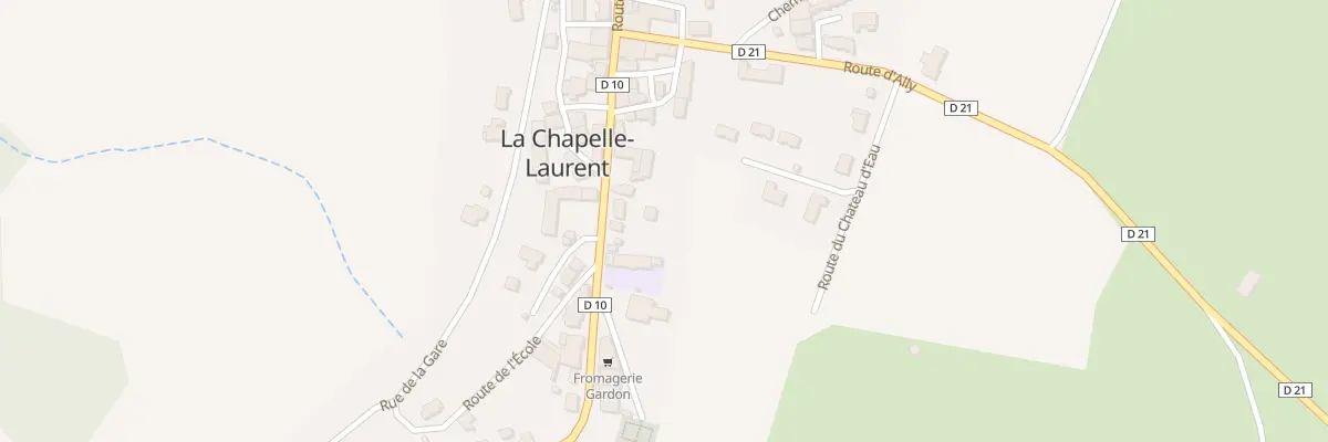 Plan du 5098 Le Bourg à La Chapelle-Laurent
