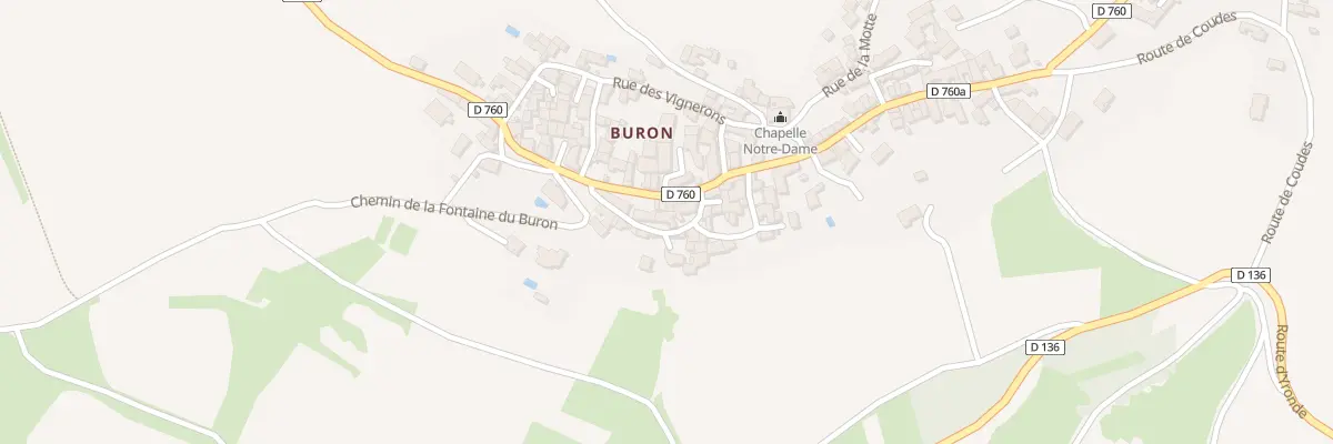 Plan du 6 Rue de la Forge Buron à Yronde-et-Buron
