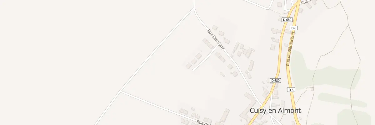 Plan du 5 Rue de la Résidence des Lys à Cuisy-en-Almont