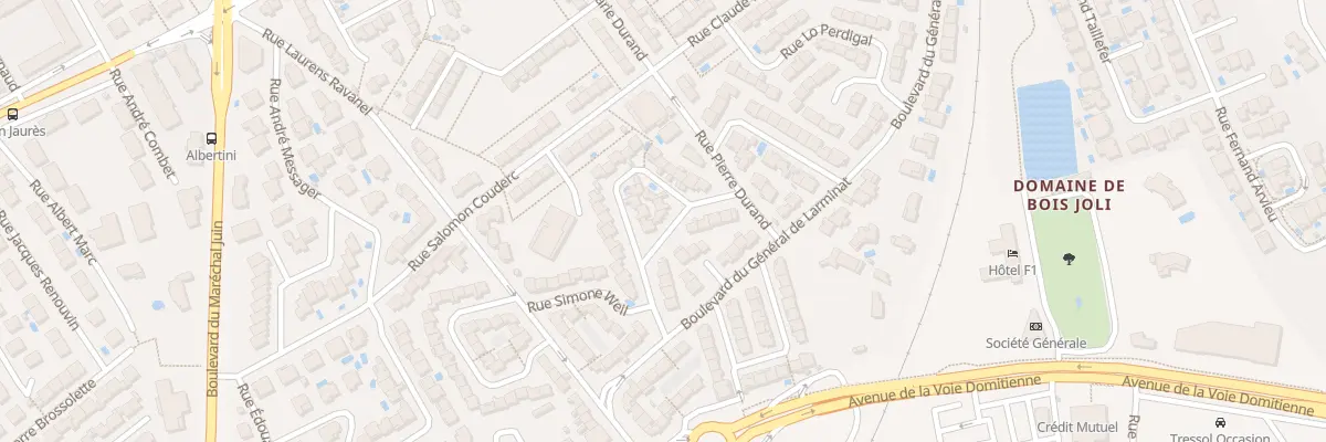 Plan du 3 Rue Charles Vergennes à Béziers
