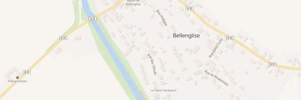 Plan du 14 Rue des Tilleuls à Bellenglise
