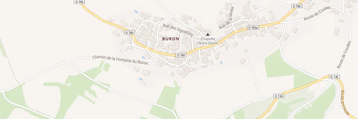 Plan du 9 Rue du Soleil Couchant Buron à Yronde-et-Buron