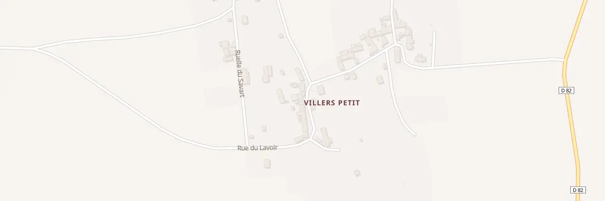 Plan du 42 Rue du Lavoir à Chouy
