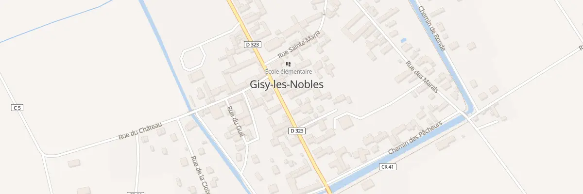 Plan du 24 Gr Grande Rue à Gisy-les-Nobles