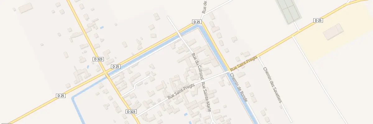 Plan du 3 Rue du Culrond à Gisy-les-Nobles