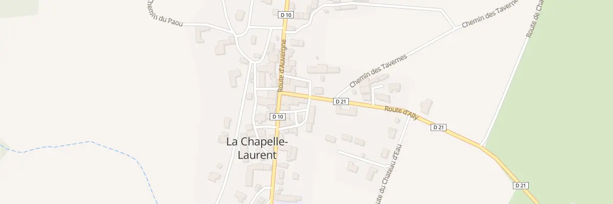 Plan du 6050 Le Bourg à La Chapelle-Laurent