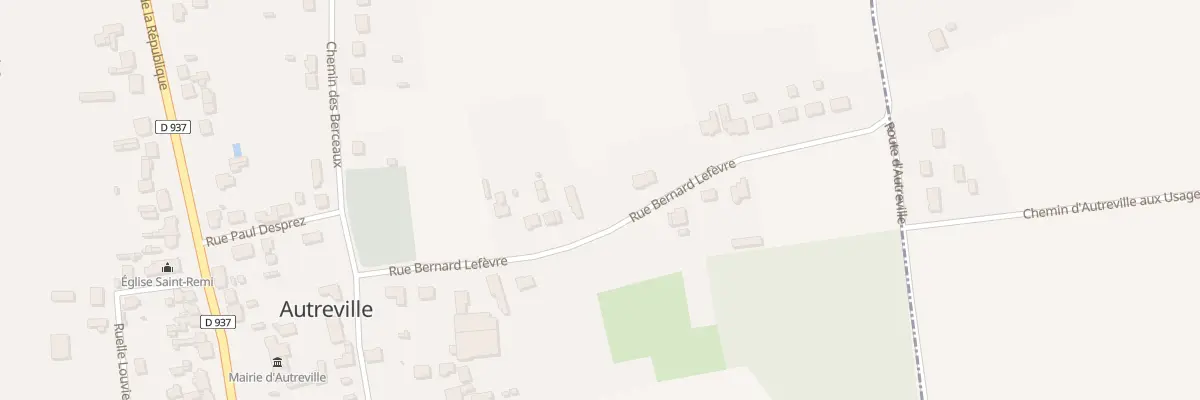 Plan du 10 Rue Bernard Lefèvre à Autreville