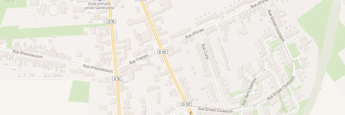 Plan du 63 Rue de Niergnies à Cambrai