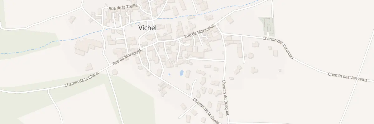 Plan du 2 Imp des Bergeronnettes à Vichel
