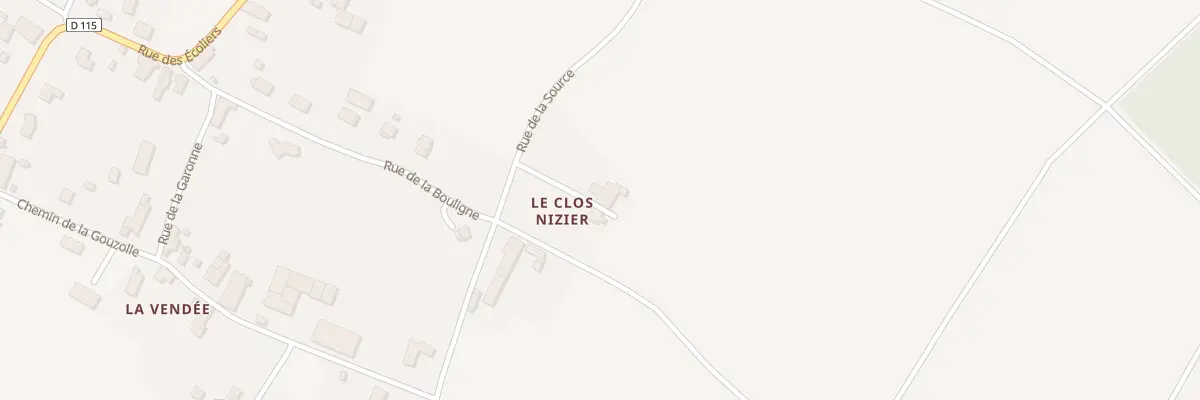Plan du 29 Rue de la Source à Louchy-Montfand