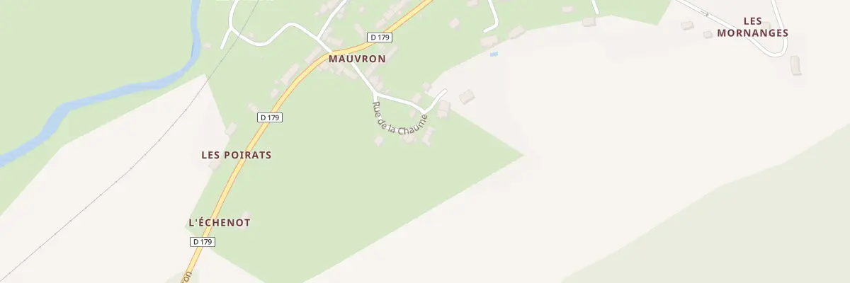Plan du 60 Mauvron à Poiseux