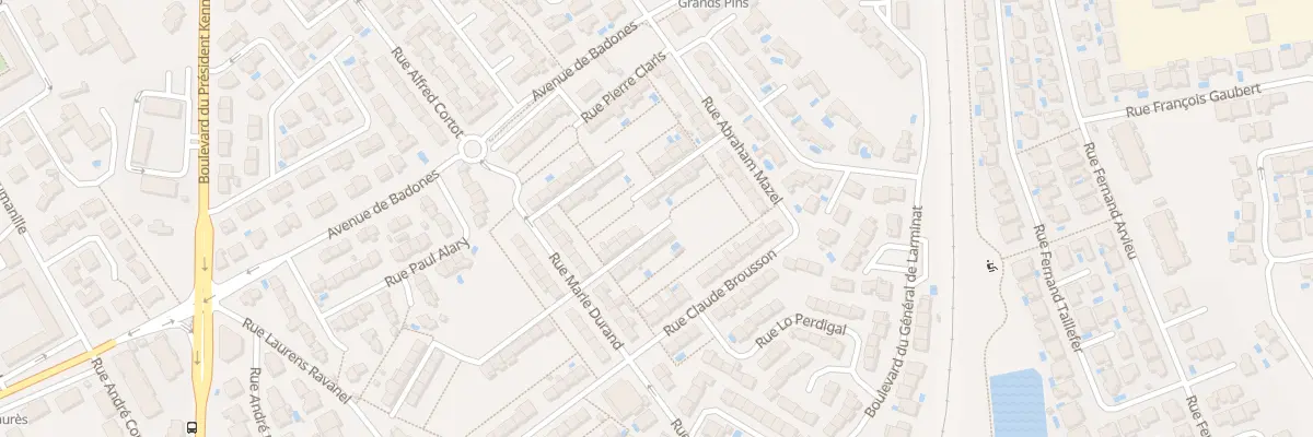 Plan du 10 Rue Abraham Mazel à Béziers