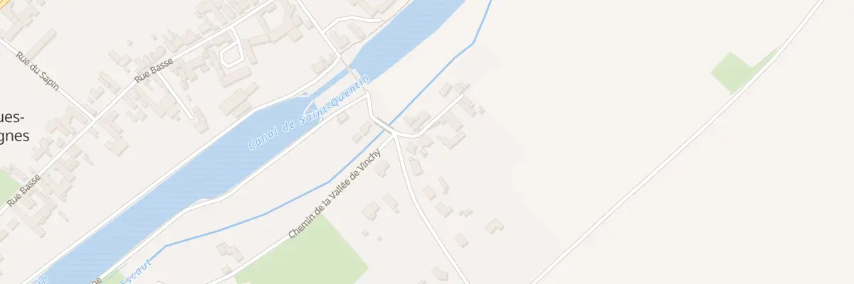 Plan du 23 Rue du Pont de Vinchy aux Rues-des-Vignes