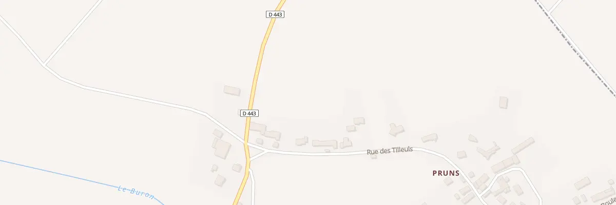 Plan du 7 Rue des Tilleuls - Pruns à Bussières-et-Pruns